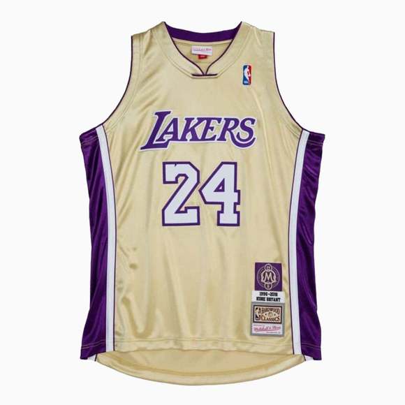 Authentic Kobe Bryant Los Angeles Lakers NBA 1996-2016 Jersey